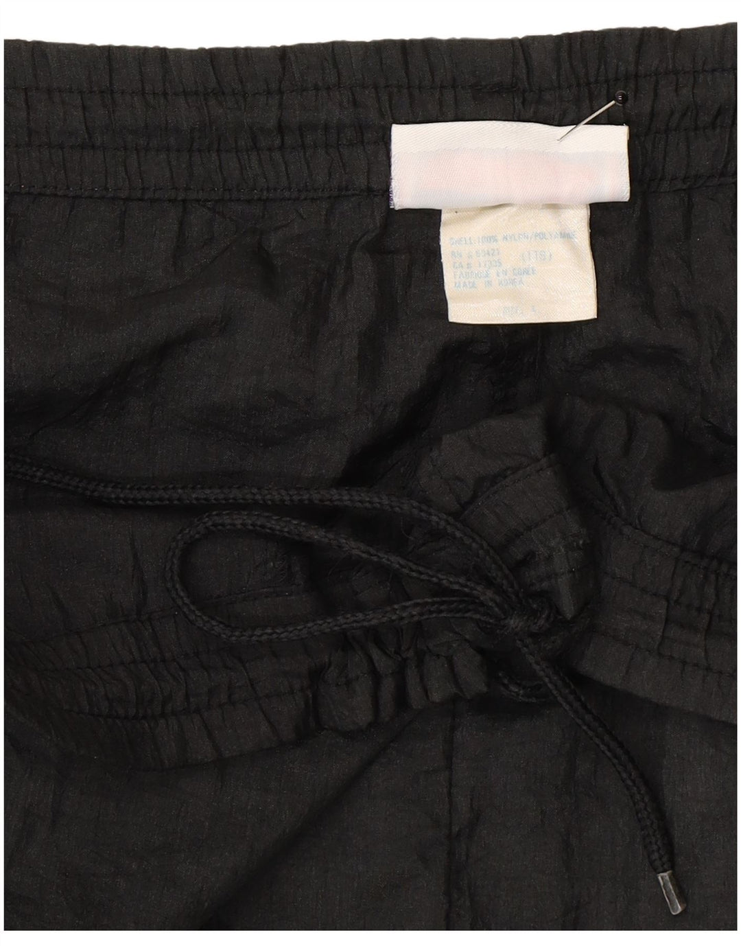 Męskie spodnie dresowe Reebok Joggers, duże, czarne, nylonowe