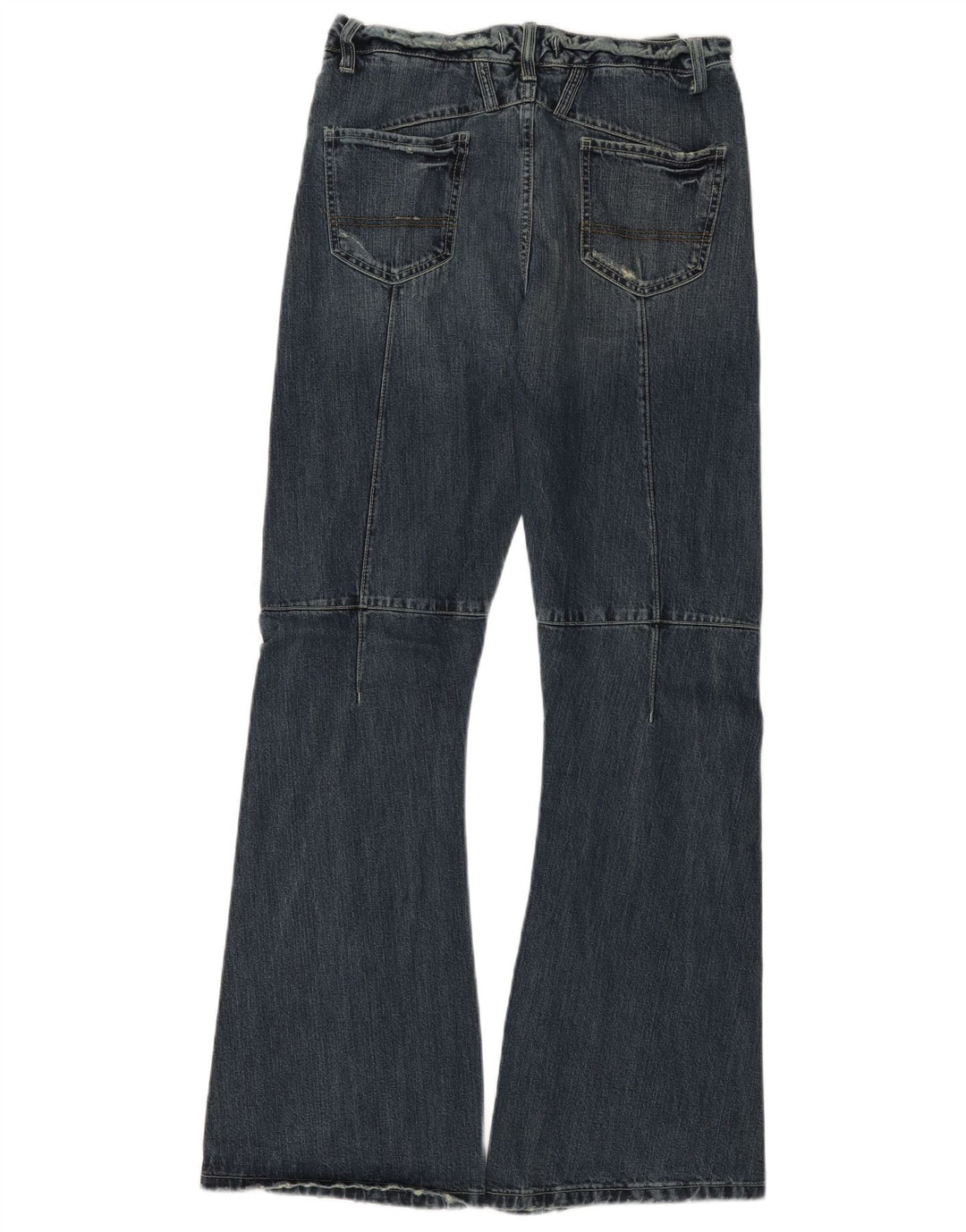 Damskie jeansy rozkloszowane BENETTON W30 L32 niebieskie
