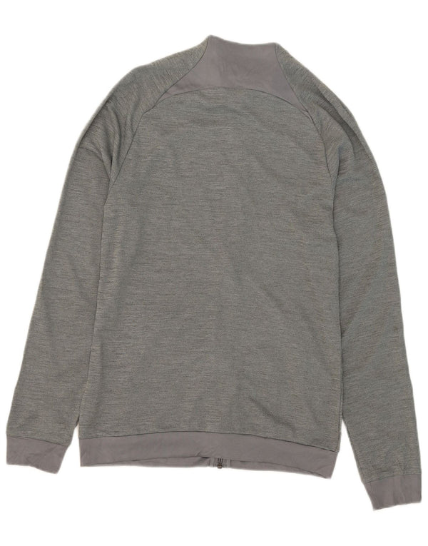 Damska kurtka dresowa Nike Dri Fit Slim Fit UK 10, mała, szara nakrapiana