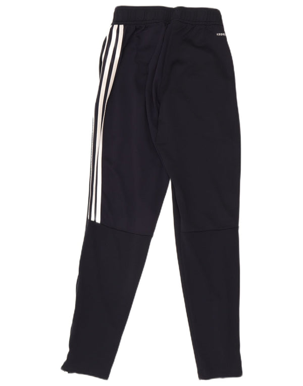 Męskie spodnie dresowe Adidas Aeroready XS Granatowy poliester