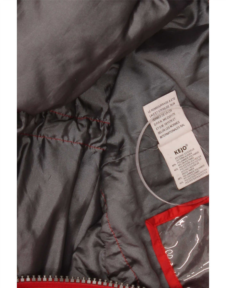 Męska ocieplana kurtka z kapturem Kejo UK 36 Small Red Nylon