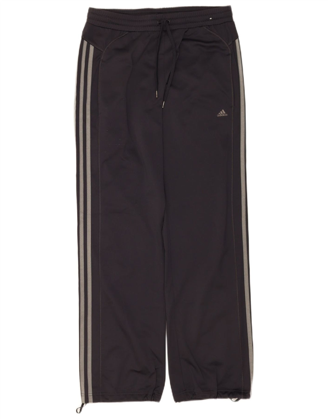 Damskie spodnie dresowe Adidas Climalite UK 12, średni szary poliester