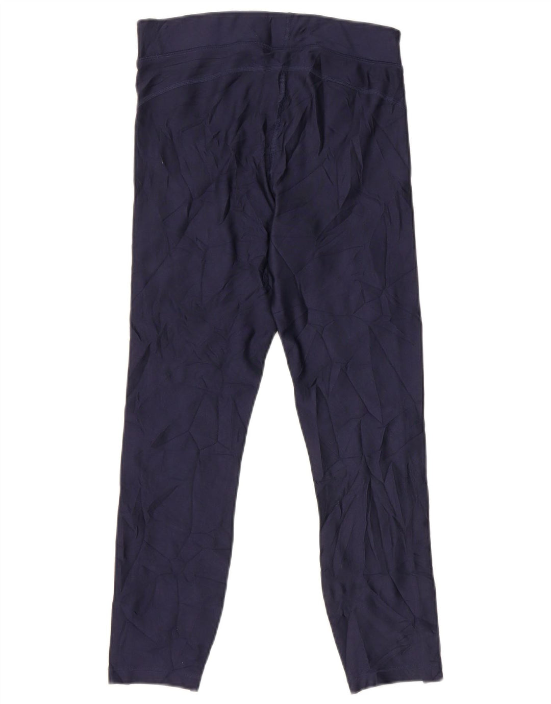 Damskie legginsy Under Armour Crop UK 8, małe, granatowe, z blokami kolorów