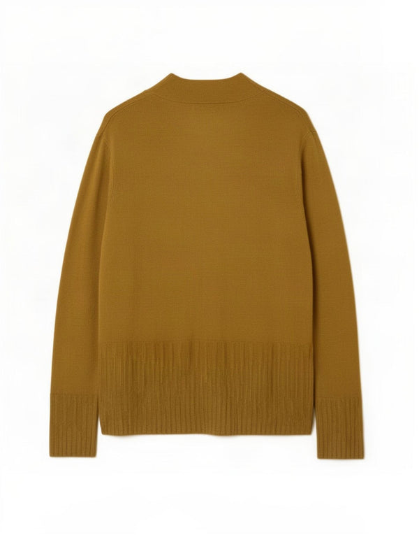 Marks & Spencer Damski sweter z długim rękawem, rozpinany, UK 16, duży, khaki