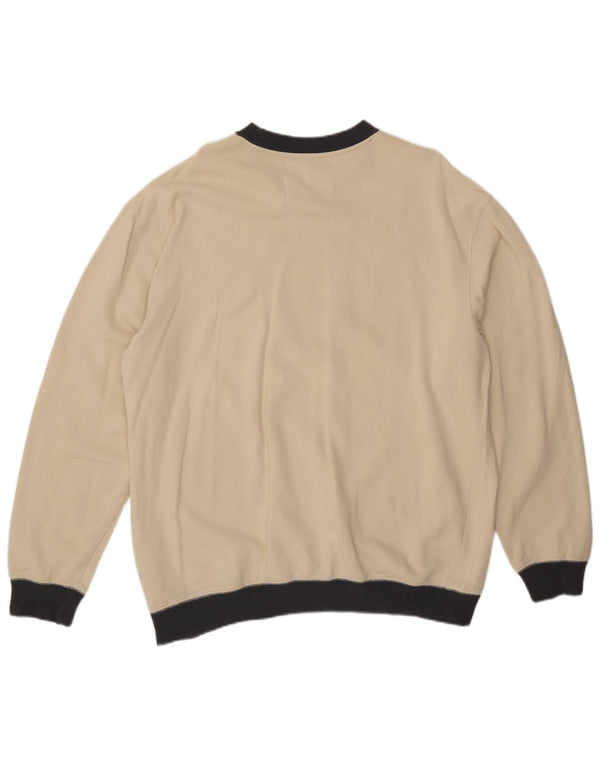 Męski sweter REEBOK Miami Dolphins, duży, w kolorze złamanej bieli