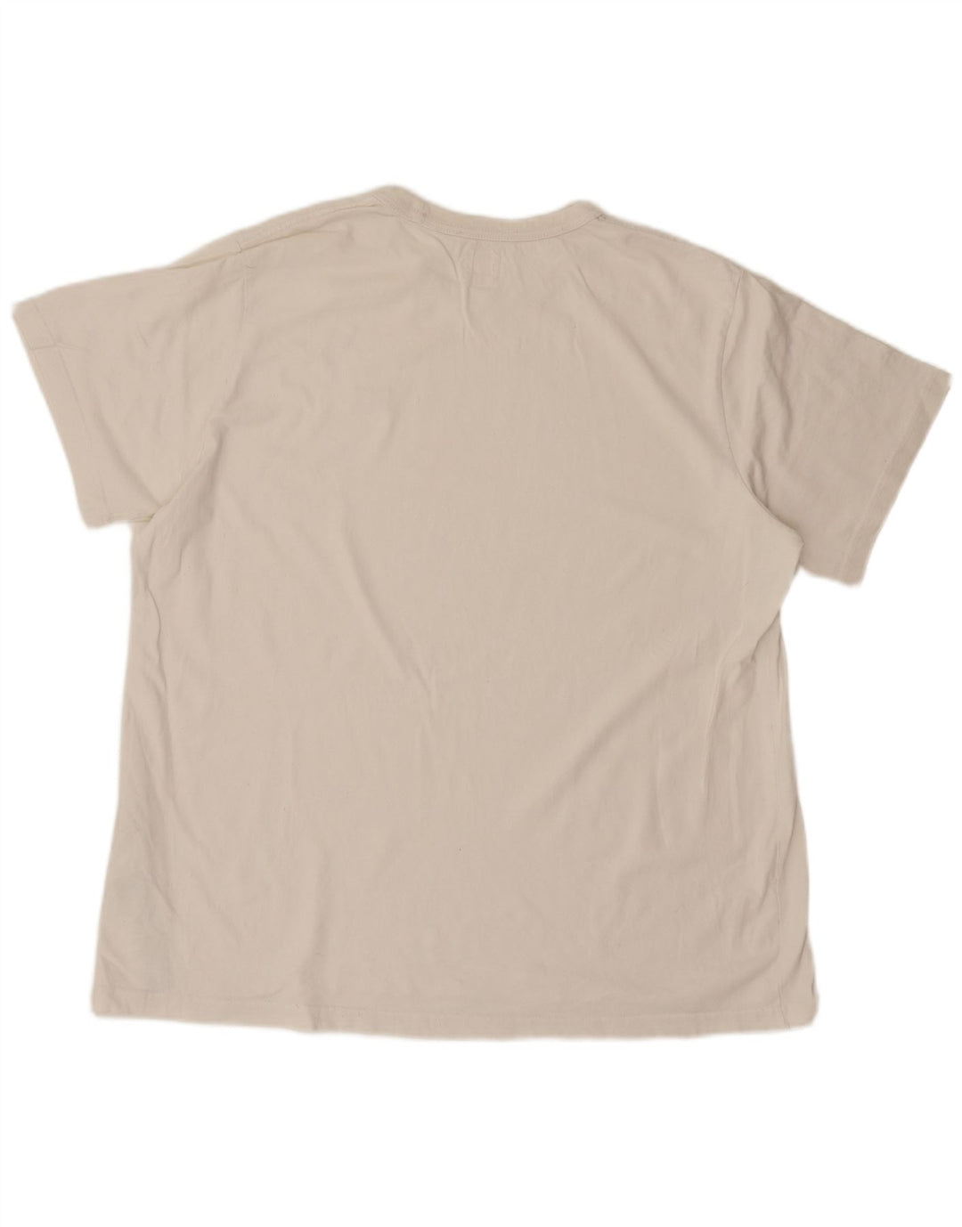 Męski T-shirt o swobodnym kroju LEVI'S, XL, biała bawełna