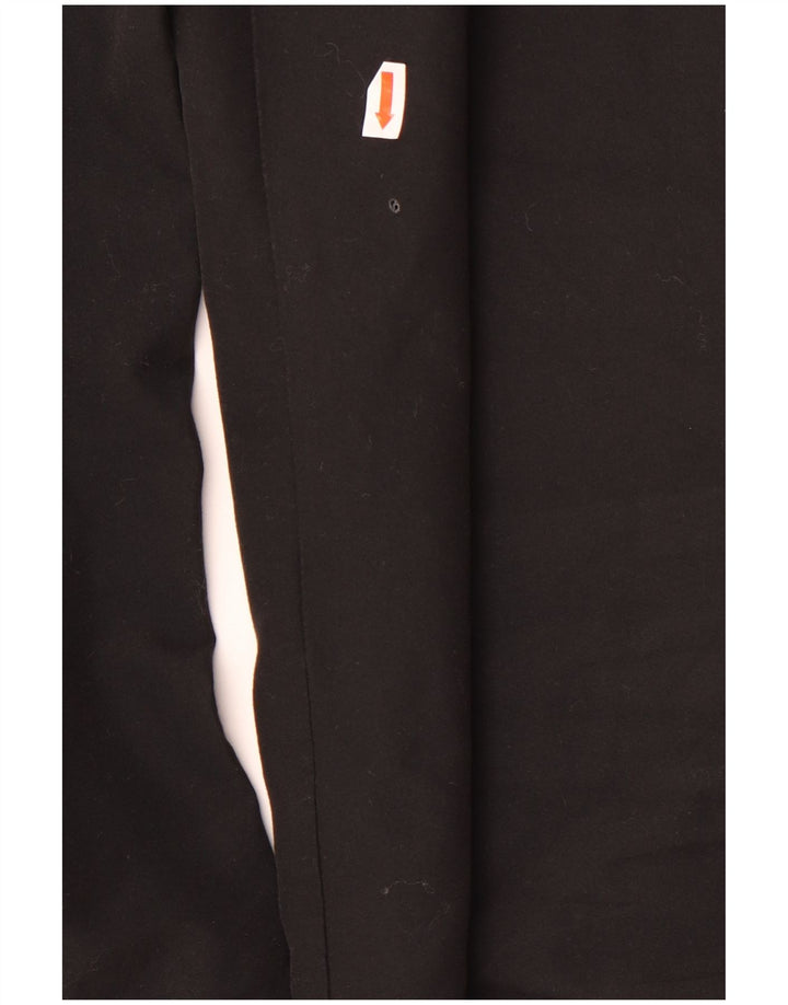 Męskie spodnie dresowe Adidas, duże, czarne, poliestrowe