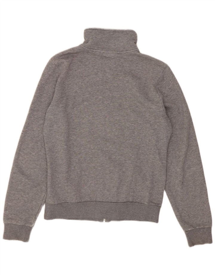 Damska kurtka dresowa Puma UK 10, mała, szara bawełna