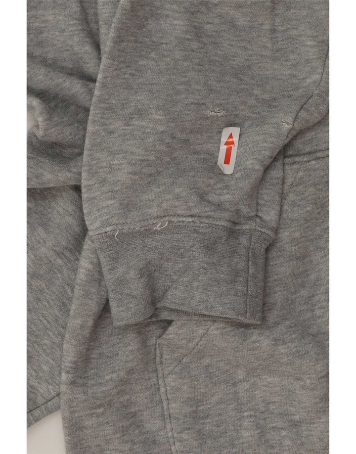 Damski sweter z kapturem Nike UK 14, średnioszary, bawełniany