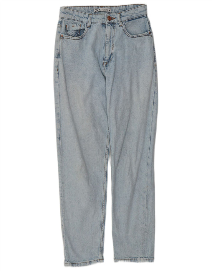 Damskie jeansy zwężane Zara EU 36 XS W26 L27 Niebieskie