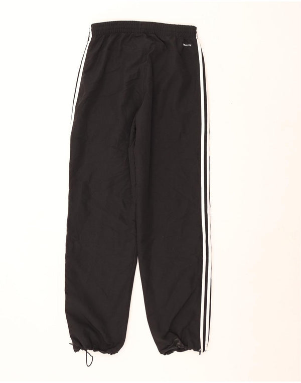 Adidas Mens Climalite Tracksuit Trousers Joggers Small Black Polyester