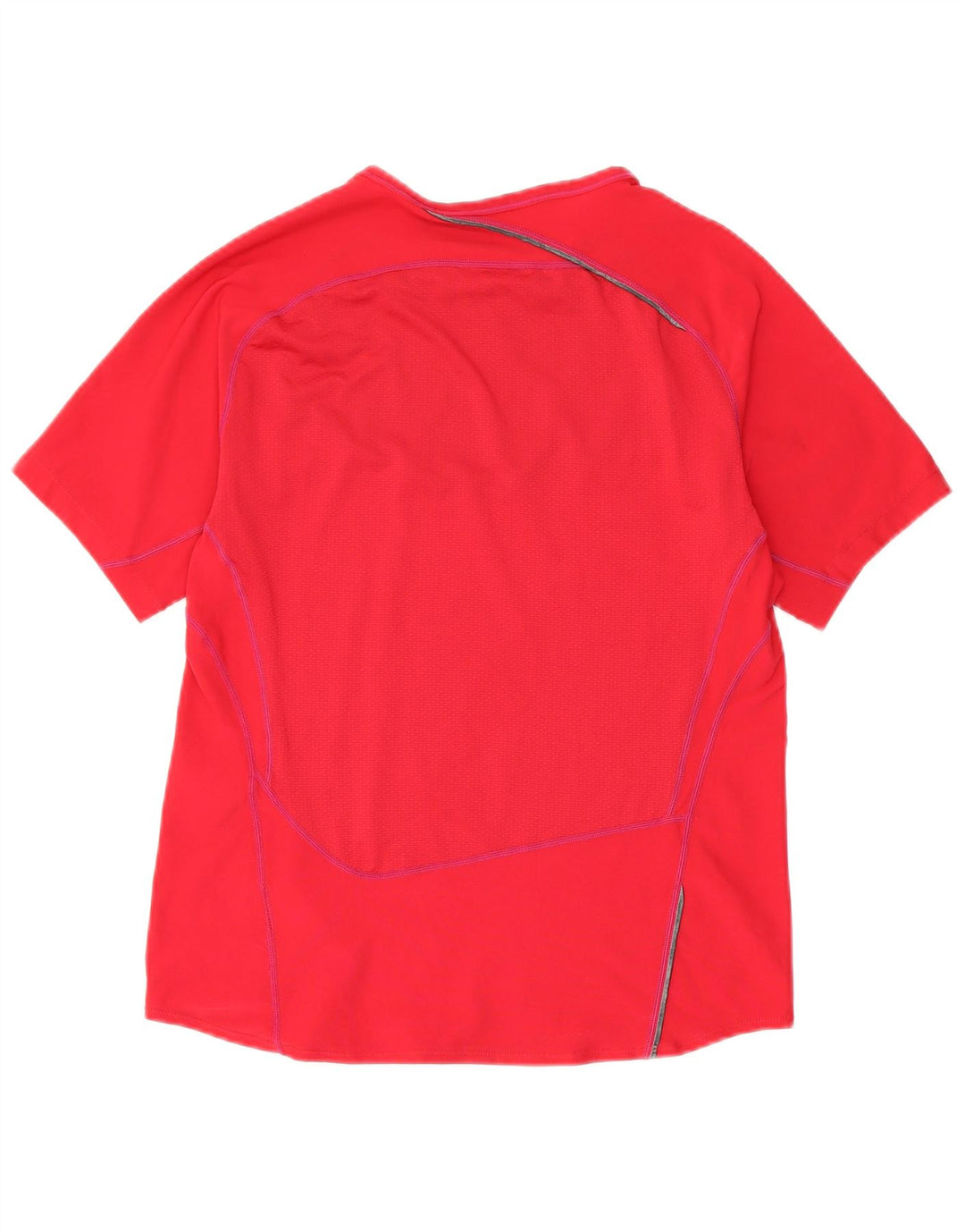 T-shirt męski Nike Top UK 39/41, poliester w kolorze średniej czerwieni