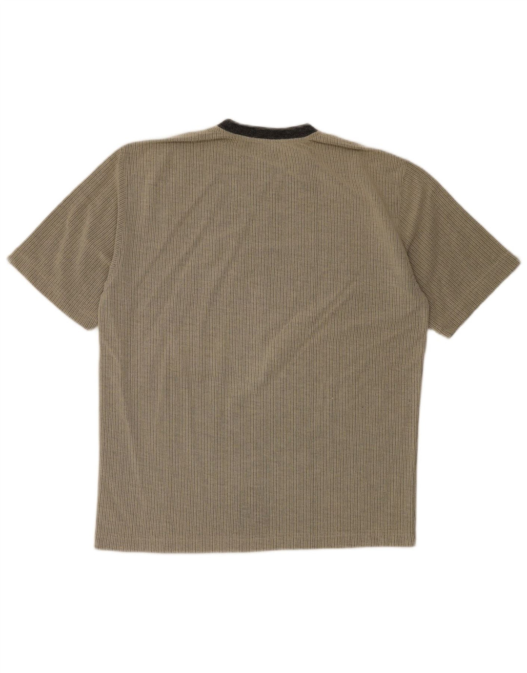 T-shirt męski Tessitore, duży, szary, w prążki