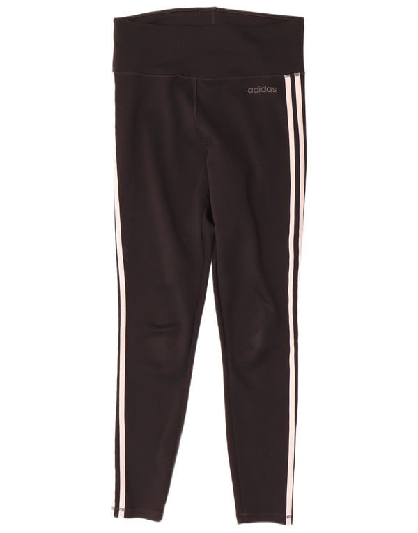 Damskie legginsy Adidas Aeroready UK 12/14, średnie czarne