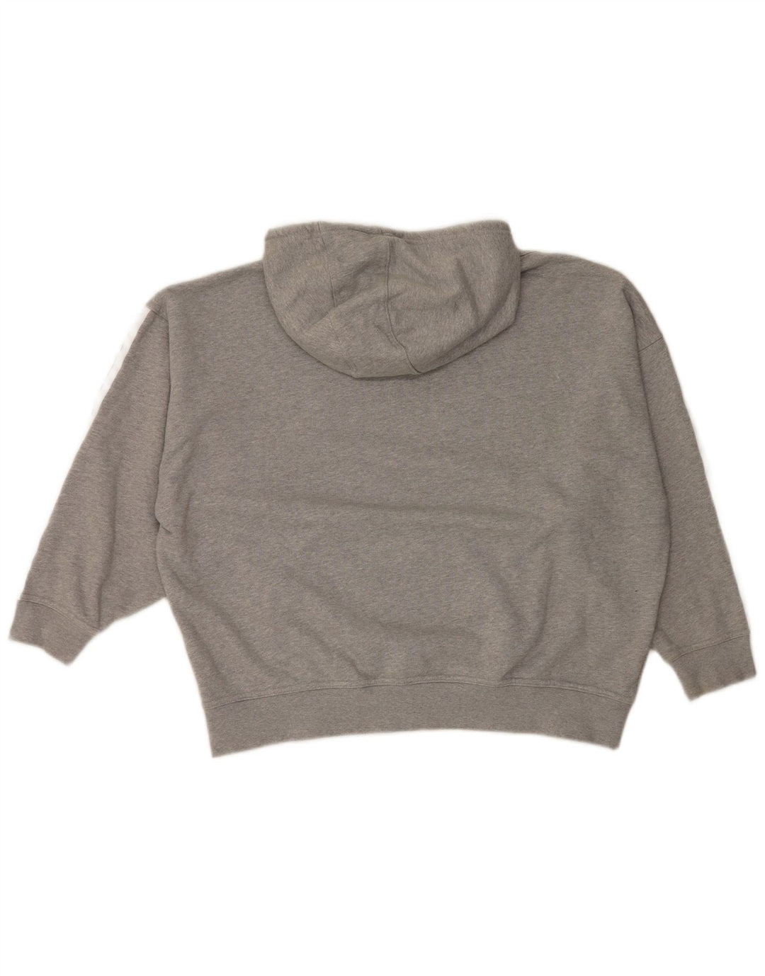 Damska bluza z kapturem Adidas Oversized UK 14 Średnia szara bawełna