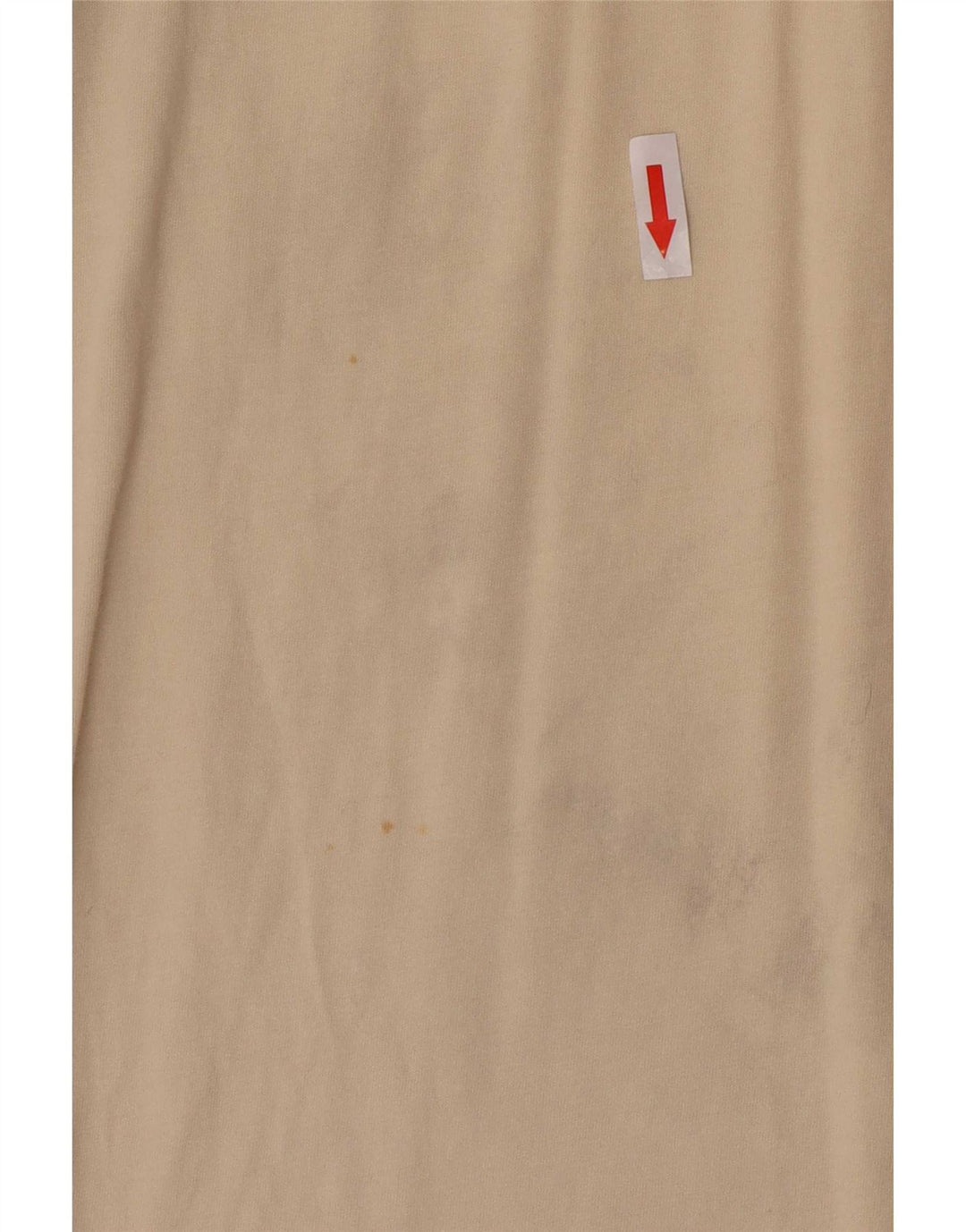 T-shirt męski Kappa Top, mały, beżowy, bawełniany z blokami kolorów