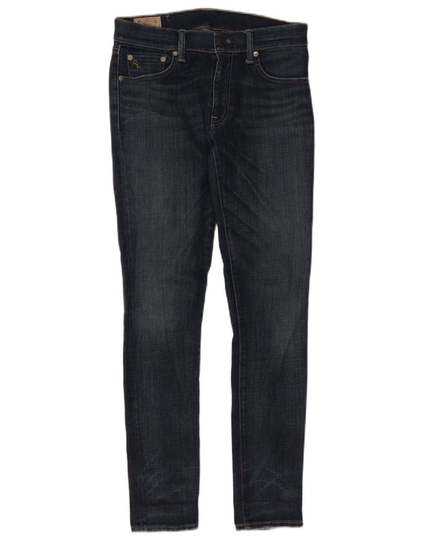 Polo Ralph Lauren Damskie Tompkins Skinny Jeans W28 L30 Granatowa bawełna