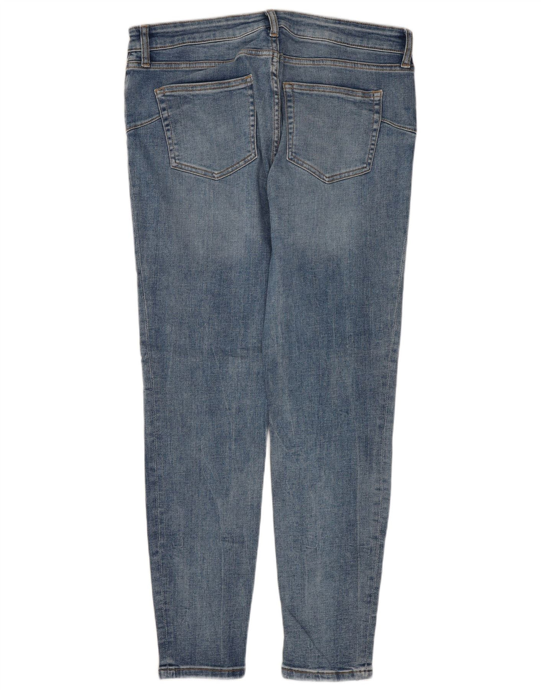 Damskie jeansy slim fit ZARA EU 42 Large W32 L28 Niebieskie