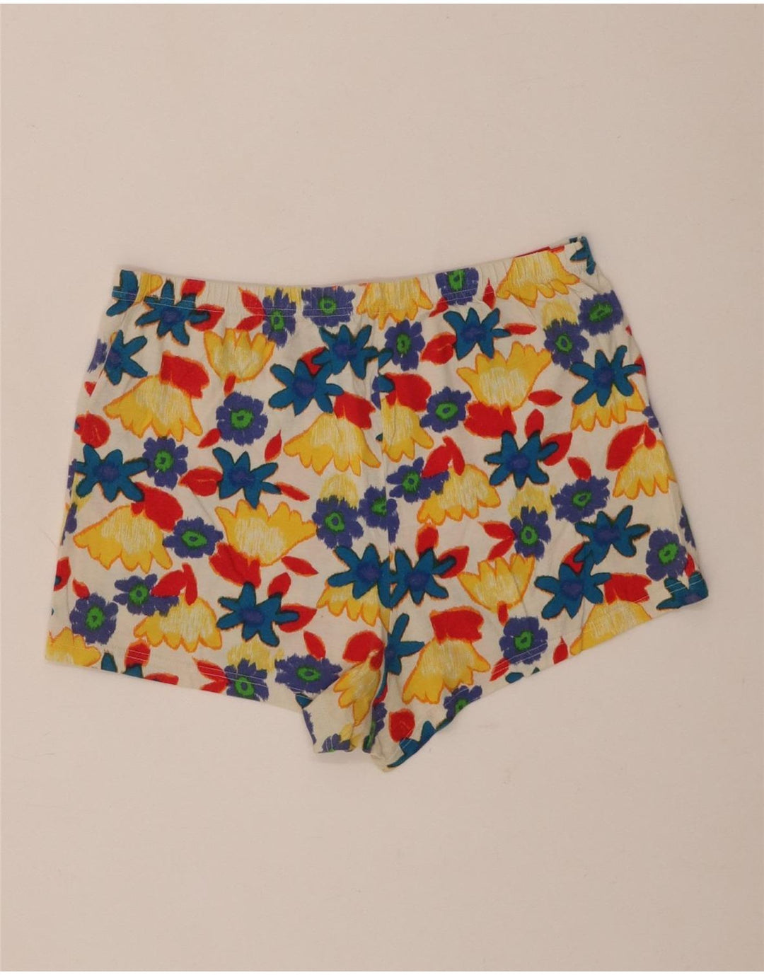 Damskie spodnie Colmar, duże, W34, wielobarwna, bawełniana w kwiaty