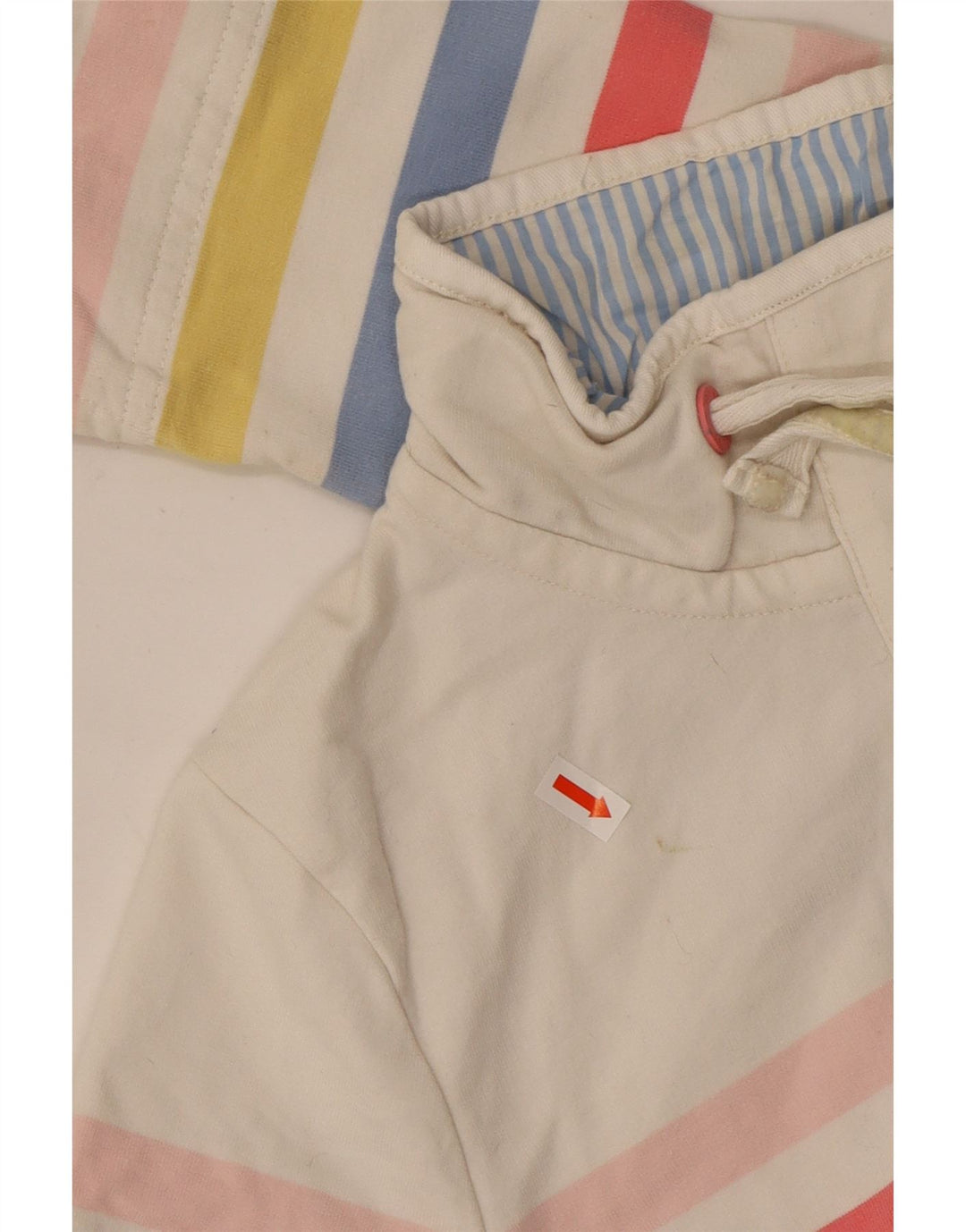 Damska bluza dresowa Joules UK 8, mała, wielobarwna, bawełniana w paski