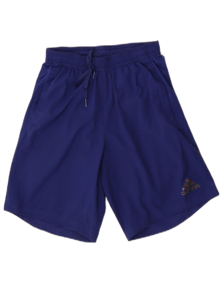 Spodenki sportowe Adidas Męskie Primegreen, małe, granatowe, poliestrowe