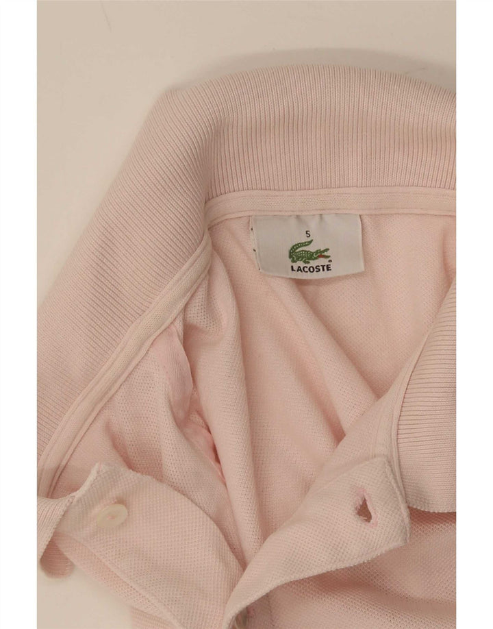 Męska koszulka polo Lacoste, rozmiar 5, duża, różowa