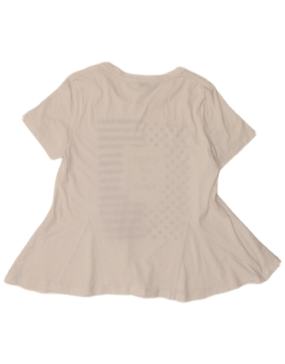 Damska bluzka Liu Jo Milano Graphic Top UK 12 Średnia biel