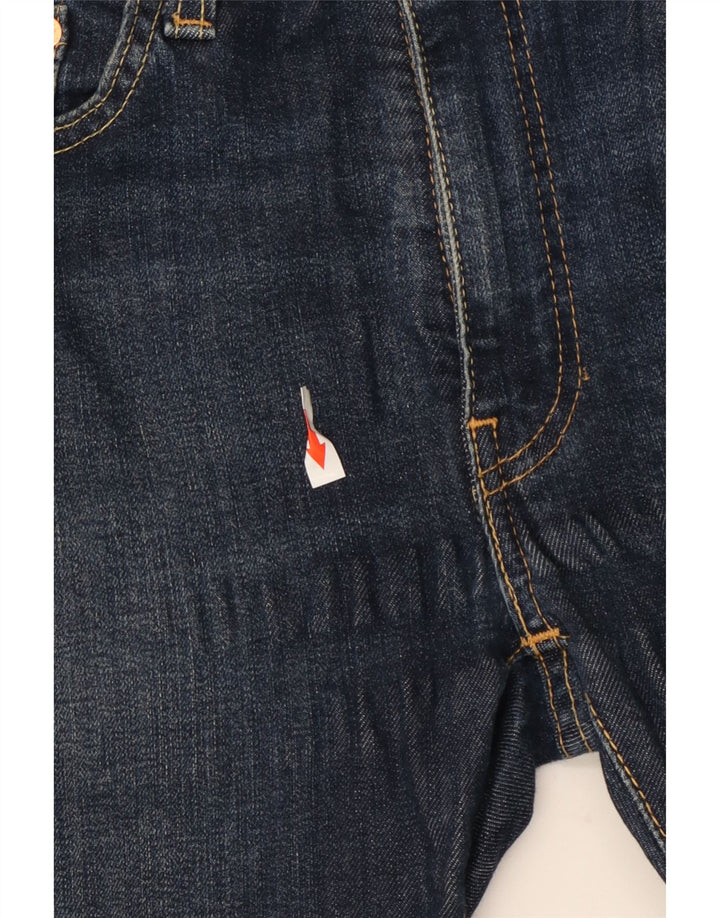 Męskie jeansy Levi's 519 Skinny W31 L32 Granatowa bawełna