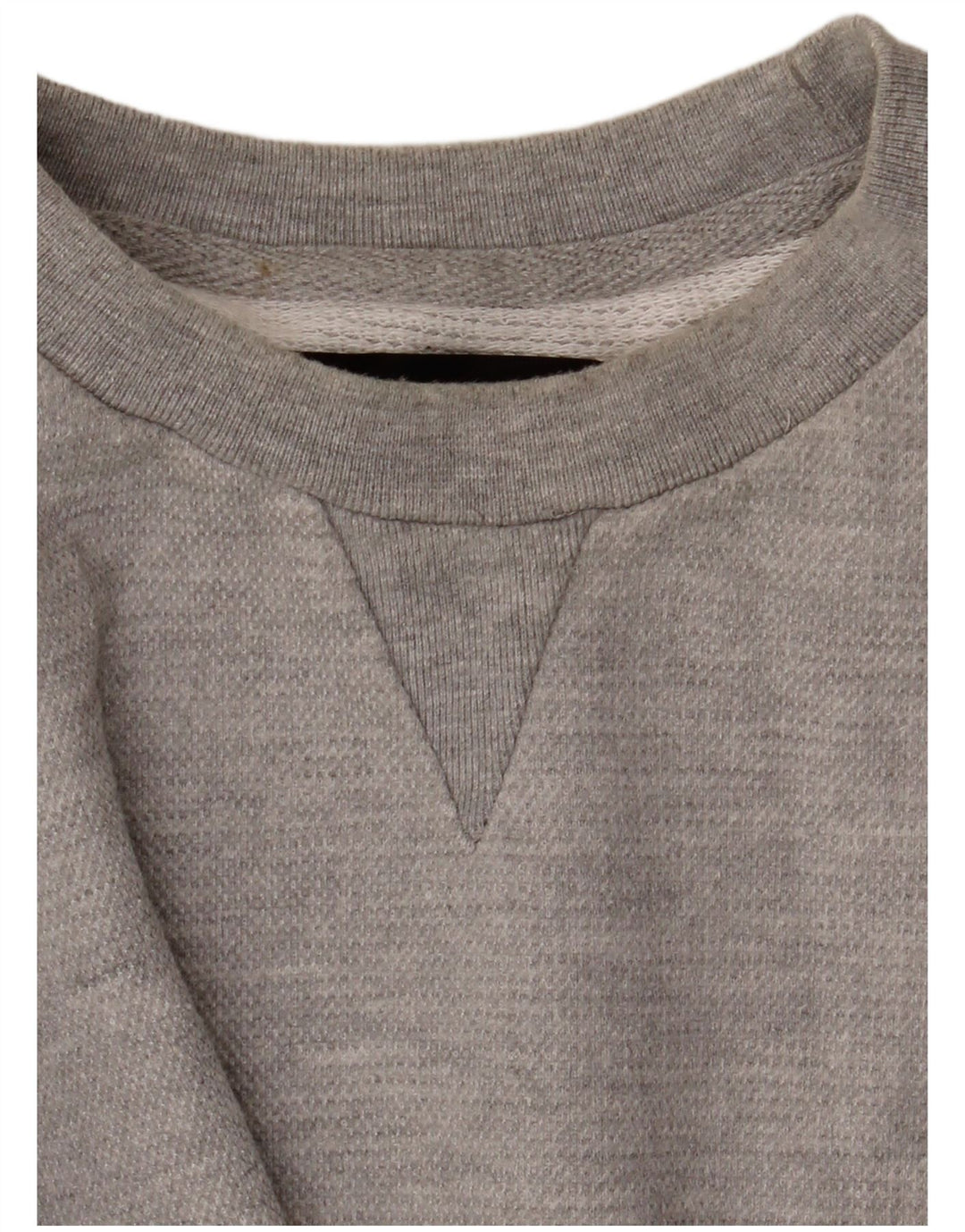Męski sweter Zara, duży, szary, bawełniany