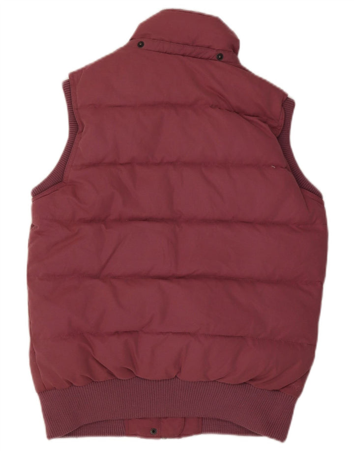 Damska kamizelka Fat Face Sherpa Oversize z wyściełaną wkładką UK 10, mała, różowa, poliester