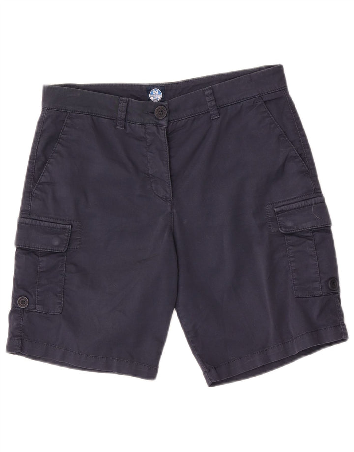 Damskie spodenki cargo North Sails EU 42 Medium W28 Granatowe, bawełniane