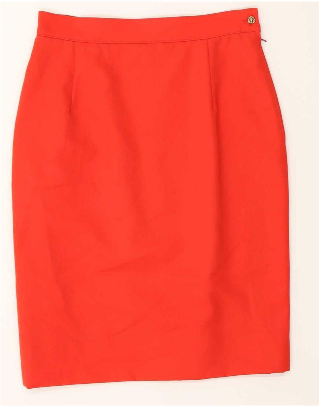Vintage damski zestaw spódnic zapinanych na 6 guzików, UK 12 Medium W28 Red