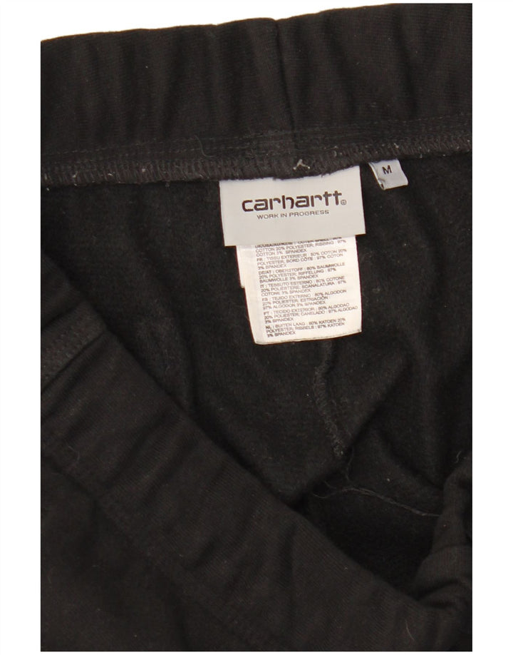 Męskie spodnie dresowe Carhartt Joggers, średnia czarna bawełna