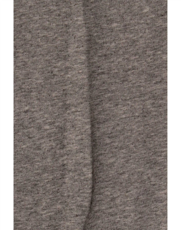 Męskie spodnie dresowe Zara Joggers, duże, szare, bawełniane w plamki