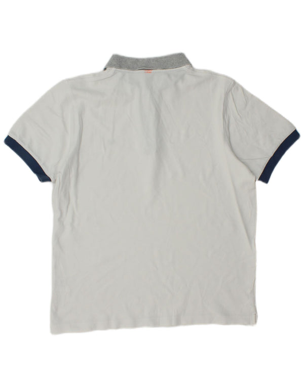 Chłopięca koszulka polo do rugby Sun68 13-14 lat, średnia biała bawełna