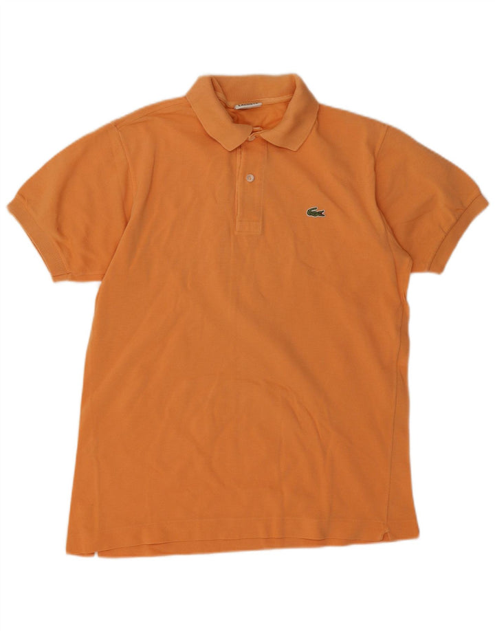 Męska koszulka polo Lacoste, rozmiar 3, mała, pomarańczowa, bawełniana
