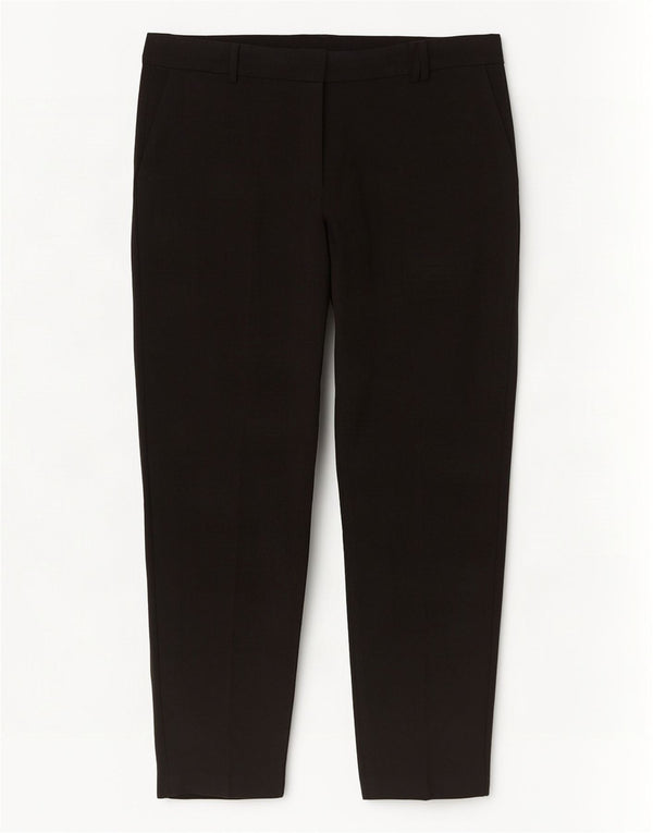 Marks & Spencer Damskie proste spodnie chino UK 16 duże W36 L30 czarne