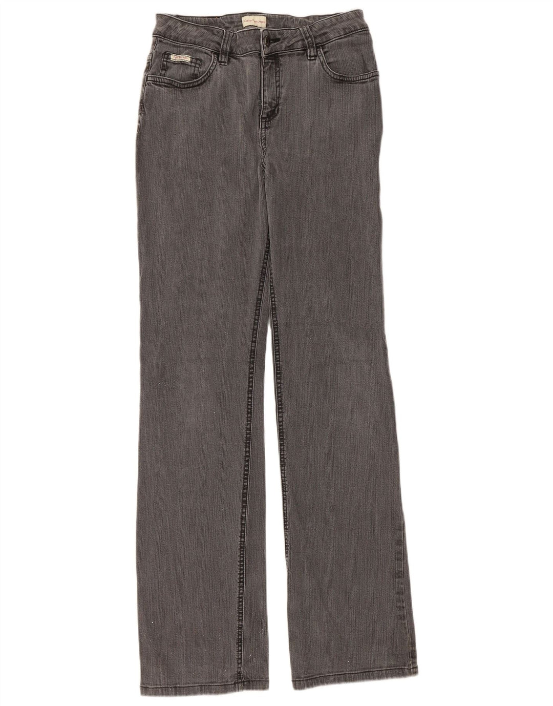 Damskie jeansy Bootcut CALVIN KLEIN W28 L32 szare