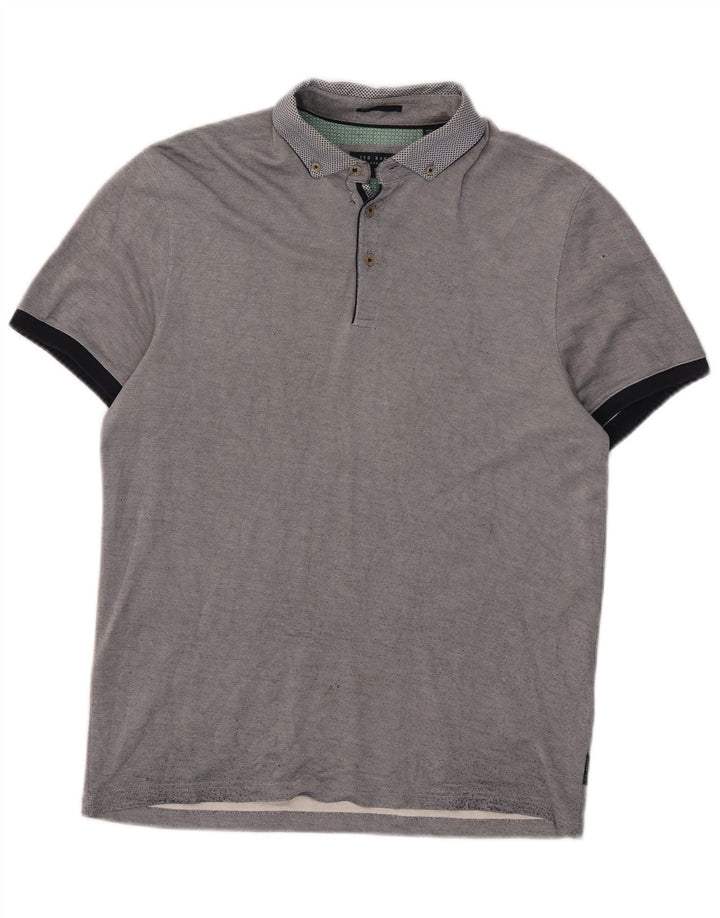 Męska koszulka polo Ted Baker, rozmiar 3, średni granatowy modal