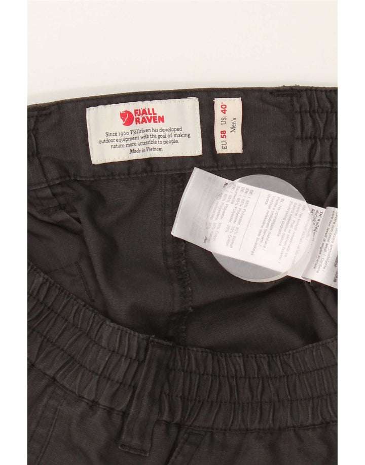Męskie spodenki cargo Fjall Raven W40 XL Szary poliester