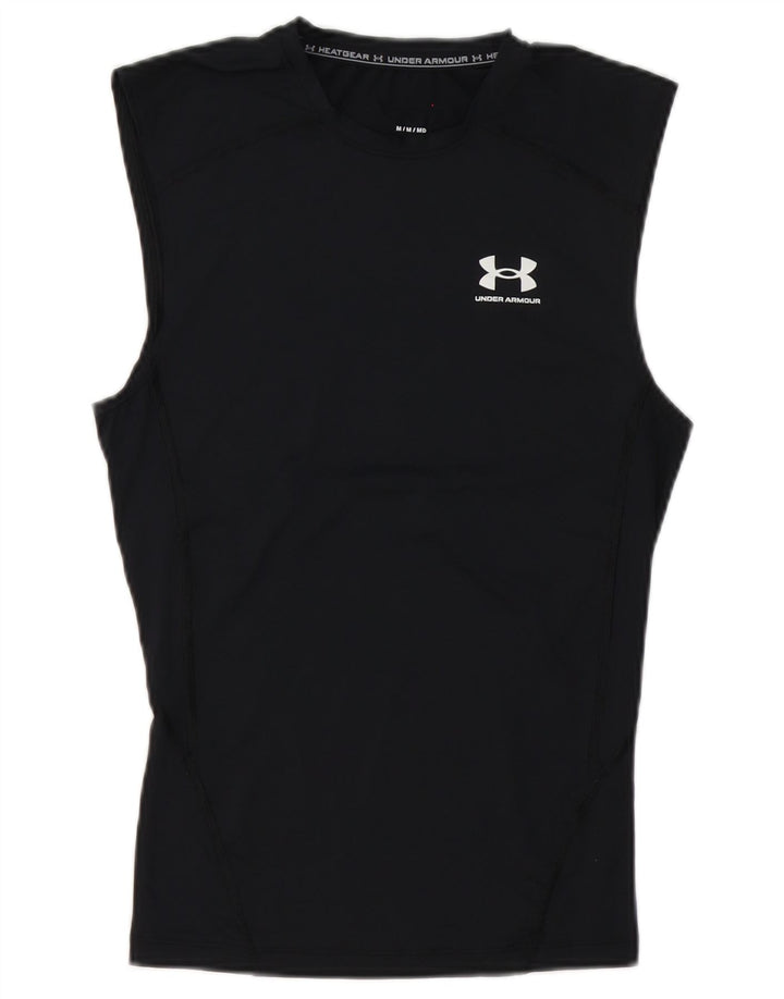 Męska kamizelka Under Armour Heat Gear Top UK 12, średni czarny poliester