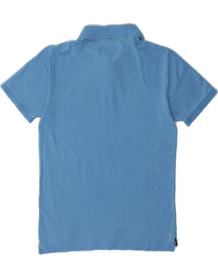 WOOLRICH Mens Polo Shirt Small Blue Vintage Woolrich and Second-Hand Woolrich from Messina Hembry 