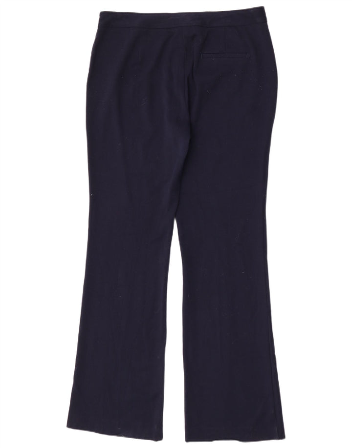 Spodnie damskie Zara Bootcut XL W32 L34 Granatowy poliester