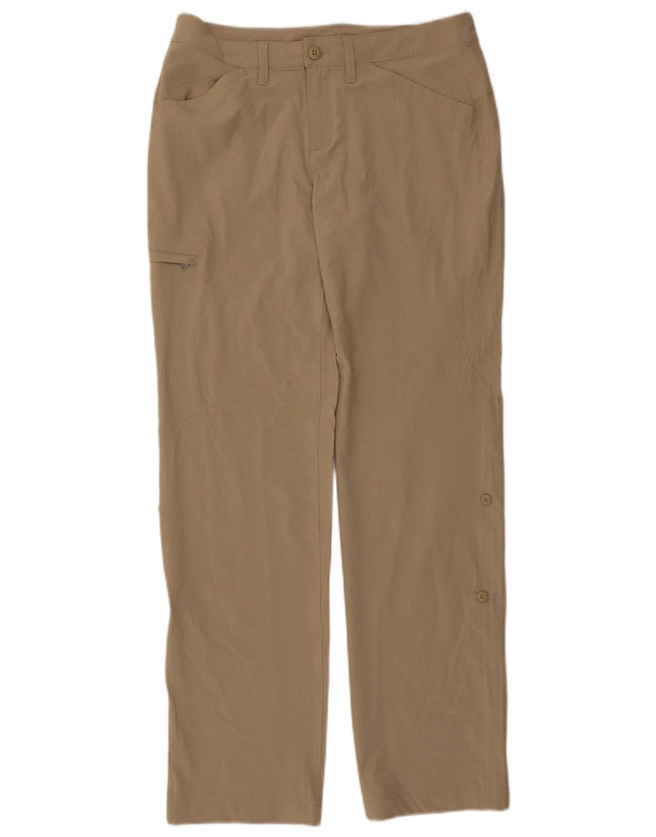 Spodnie damskie Eddie Bauer Straight Cargo US 6 Medium W30 L32 Beżowe