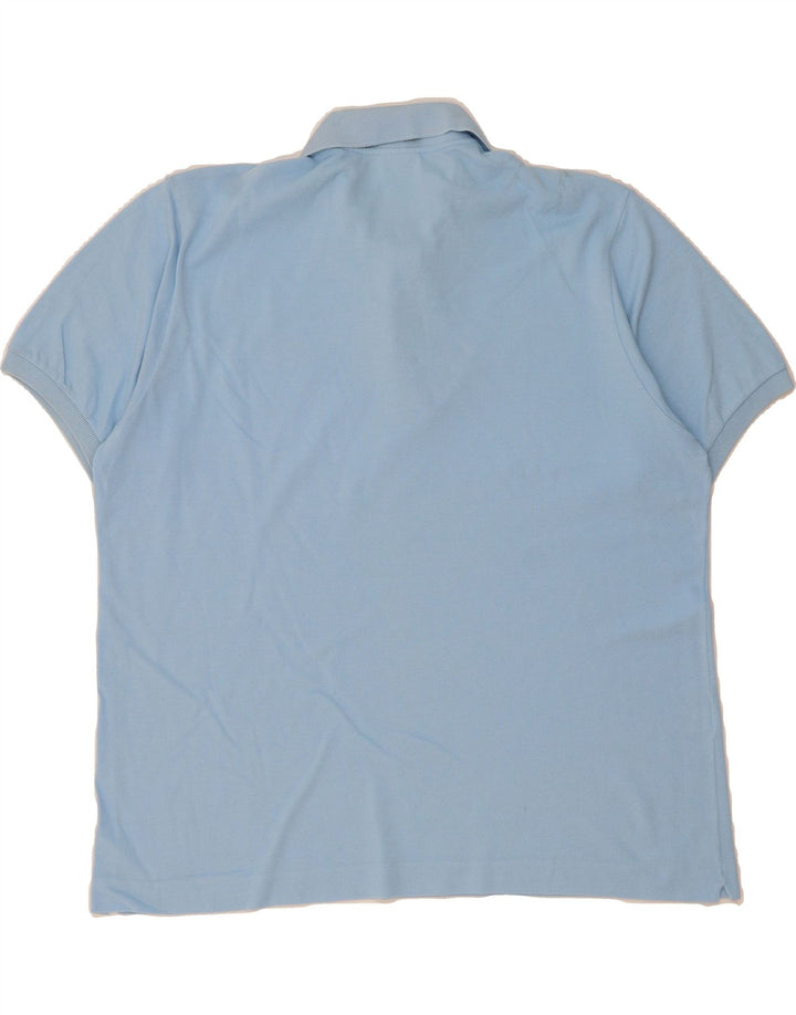 LACOSTE Mens Polo Shirt Size 6 XL Blue Cotton Vintage Lacoste and Second-Hand Lacoste from Messina Hembry 