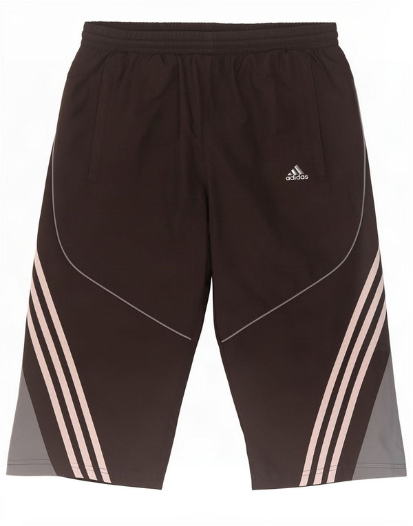 Męskie spodenki sportowe Adidas Bermudy UK 38 Średni czarny poliester z blokami kolorów