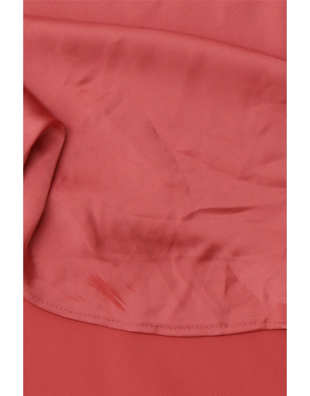 Damska spódnica w kształcie litery A z wysokim stanem ZARA XL W32 Różowy poliester