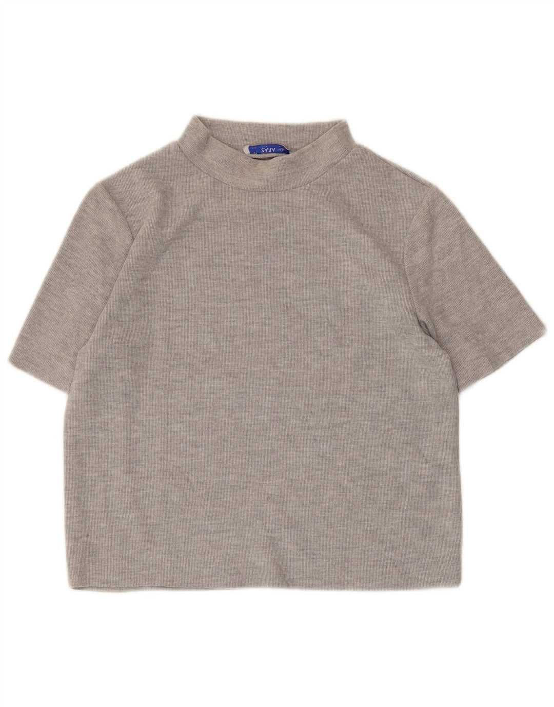 Damski krótki top Zara UK 12, średni szary