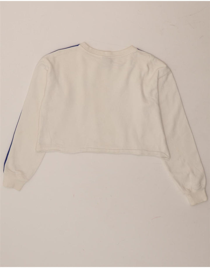 Damska bluza z kapturem Champion Oversize Graphic UK 10 Small White