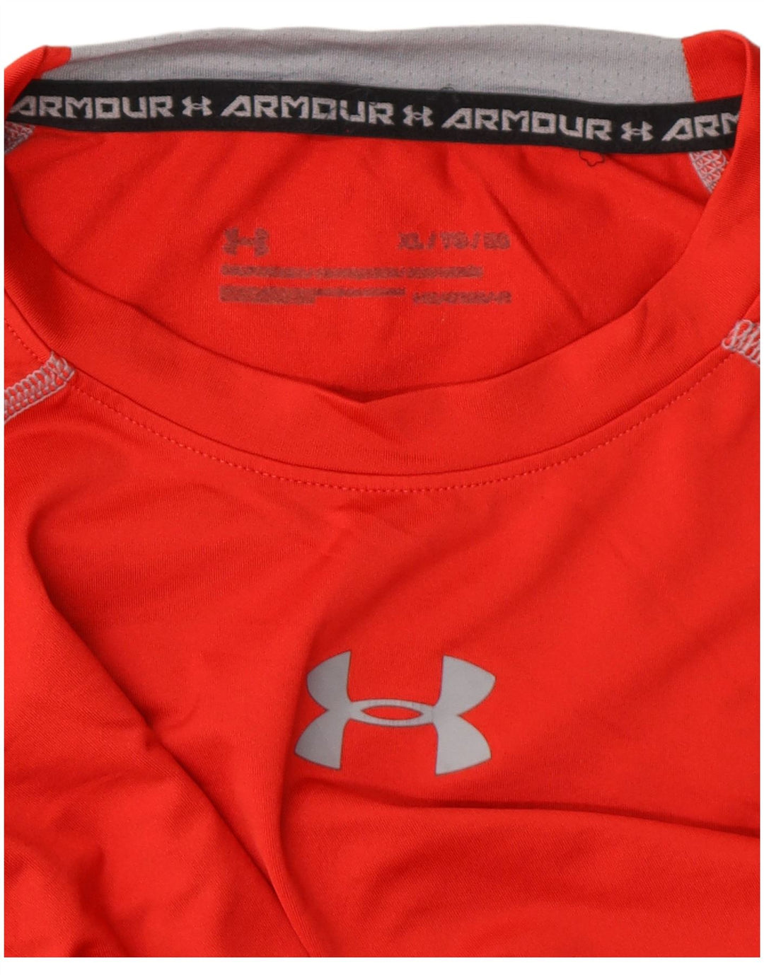 Męski t-shirt z grafiką UNDER ARMOUR Heat Gear, XL, czerwony